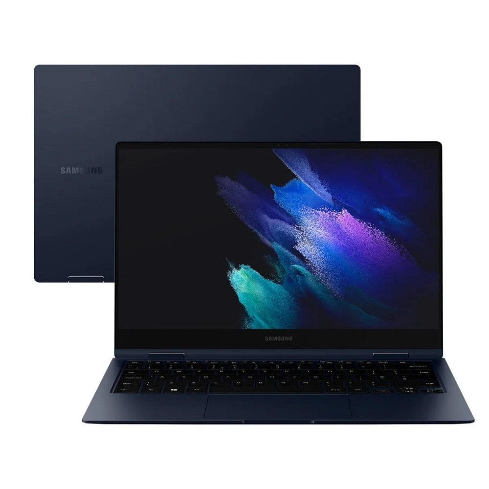 Notebook Samsung Galaxy Book Pro 360, Intel Core i7, Tela 13¿ Full HD, 16GB 512GB SSD, Windows 10, Mystic Navy