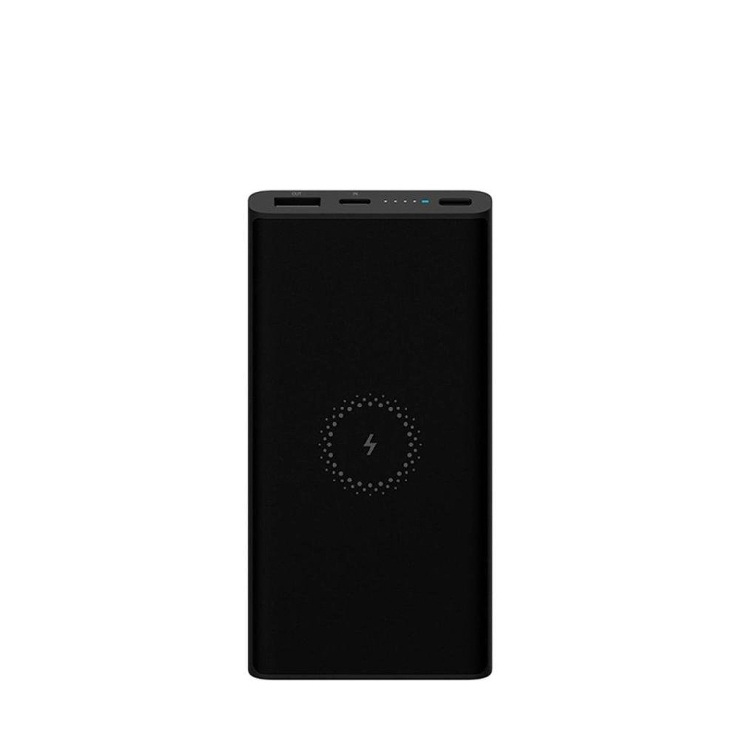 Carregador sem Fio Power Bank 10000mAh Essential Preto Xiaomi
