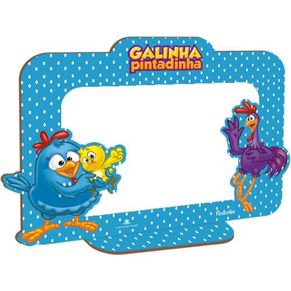 Mdf Porta Foto Galinha Pintadinha