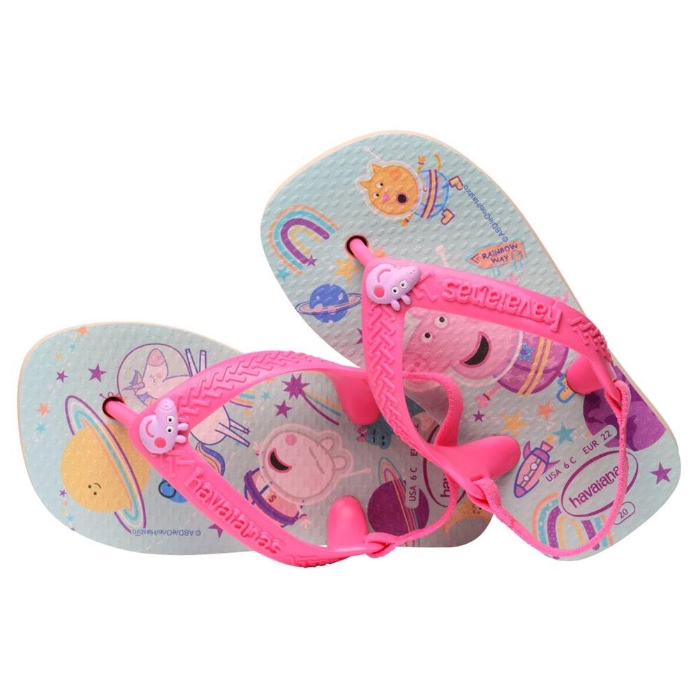 Havaianas Baby Peppa Pig Rosa Ballet 22