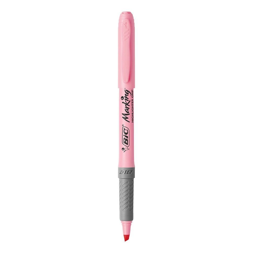Marca Texto Bic Feltro Brite Liner Pastel Rosa
