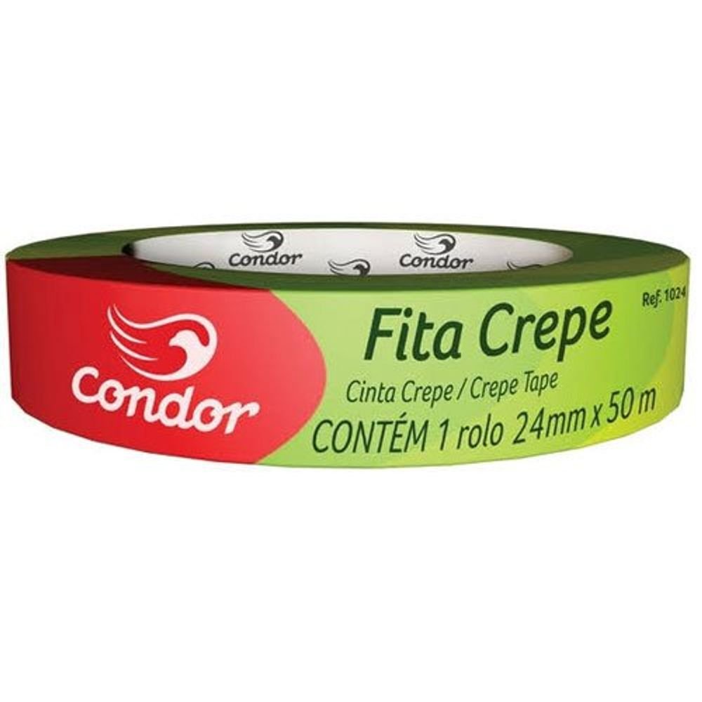 Fita Crepe 24 Mm X 50 M 1024 Condor