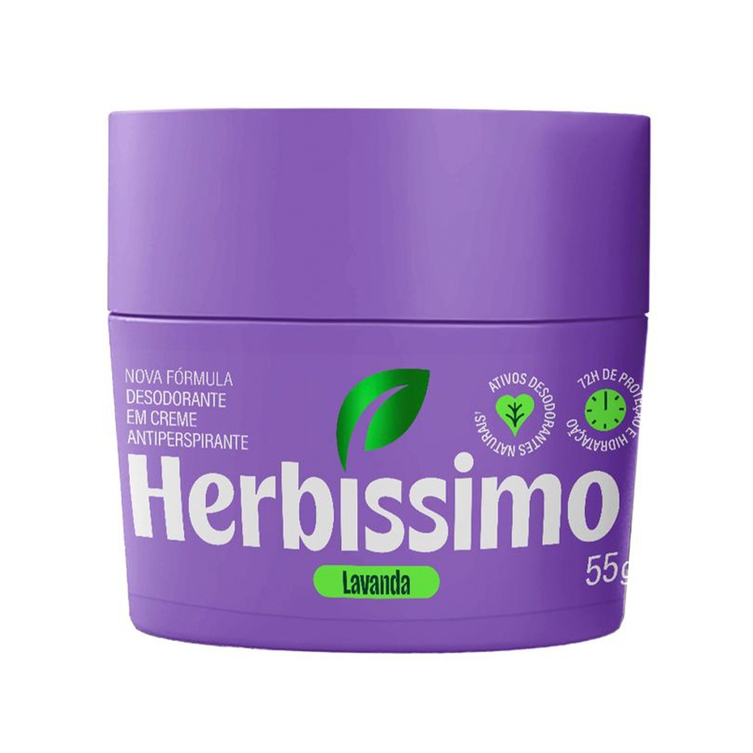 Desodorante Herbíssimo Cremoso Lavanda 55G
