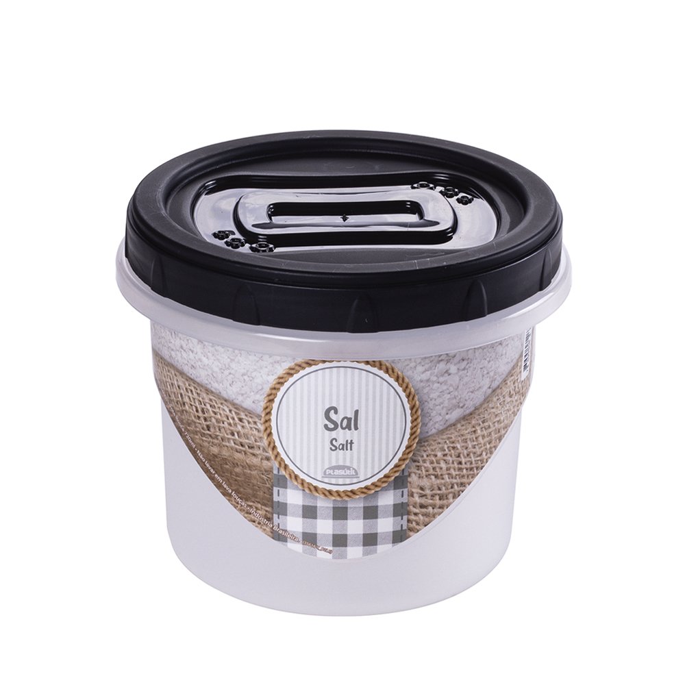 Pote Rosca Sal 720 Ml Plasútil