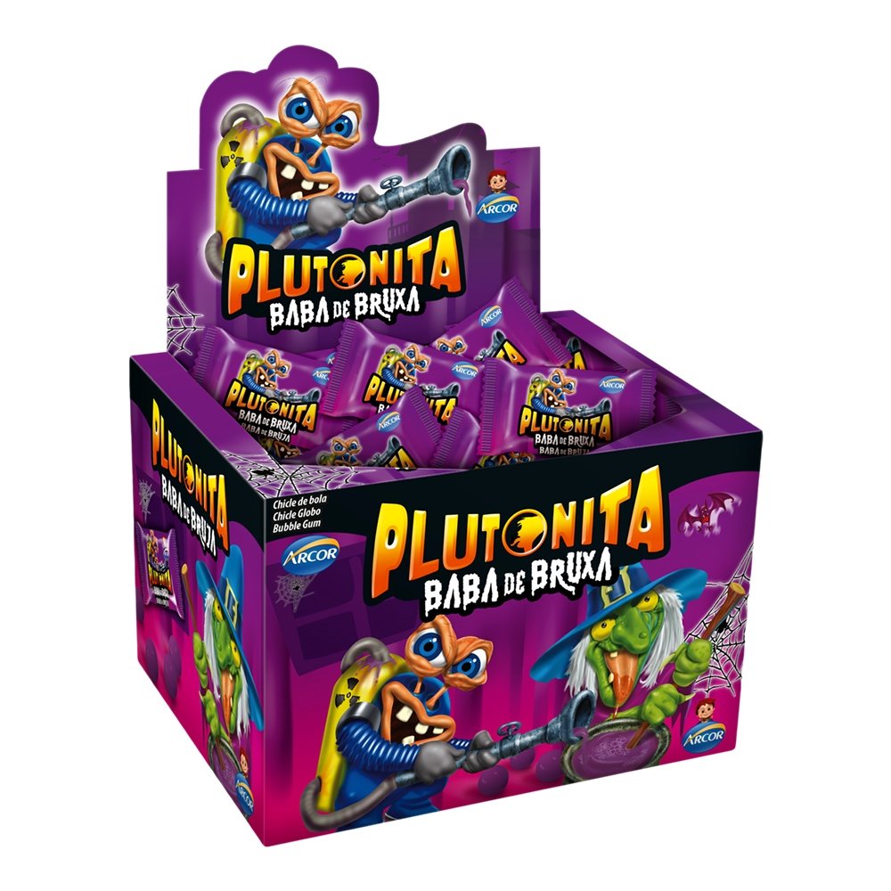 Chiclete Arcor Plutonita Baba de Bruxa 180g
