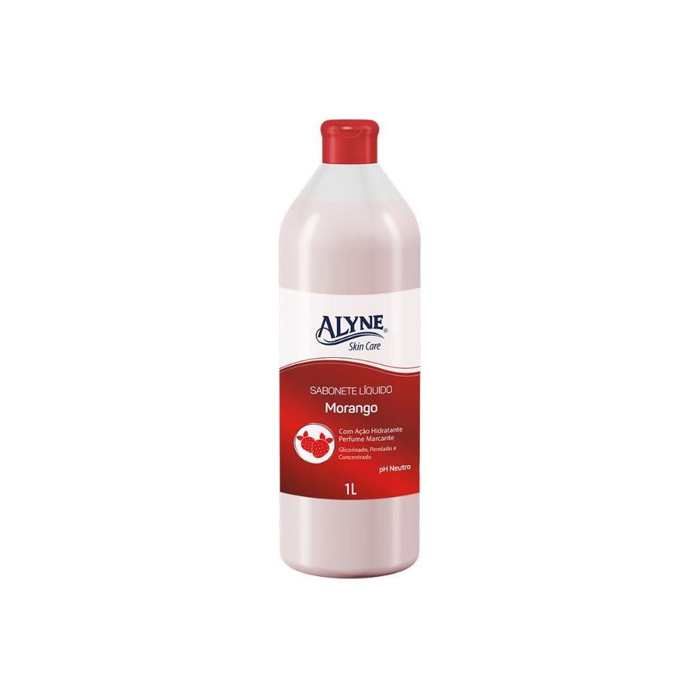 Sabonete Liquido Alyne Skin Care Morango 1L