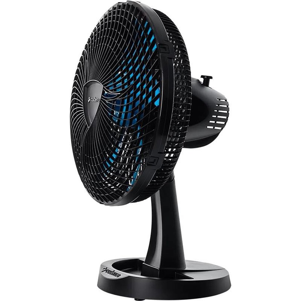 Ventilador Cadence New Windy Preto e Azul VTR560 - 220 Volts