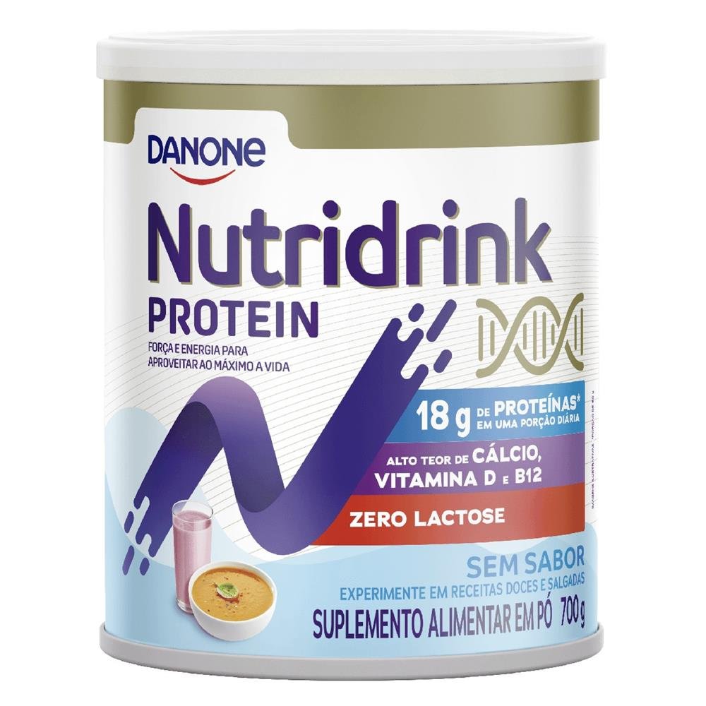 Nutridrink Protein Sem Sabor Sem Lactose 700g