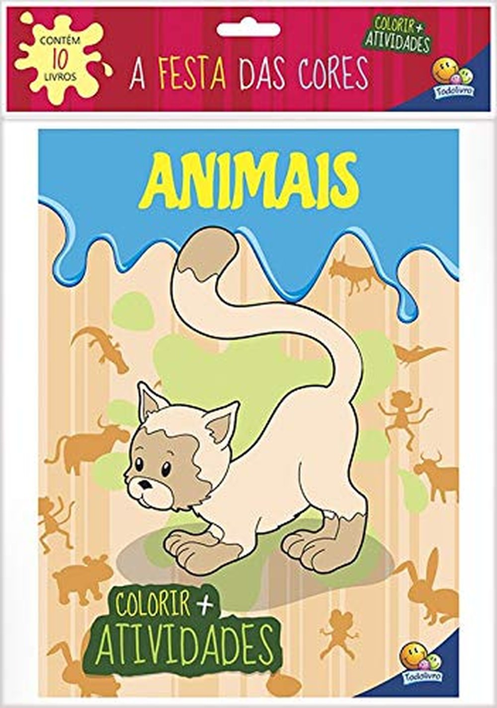 Livro Festa Das Cores Grande C/10 Brasileitura