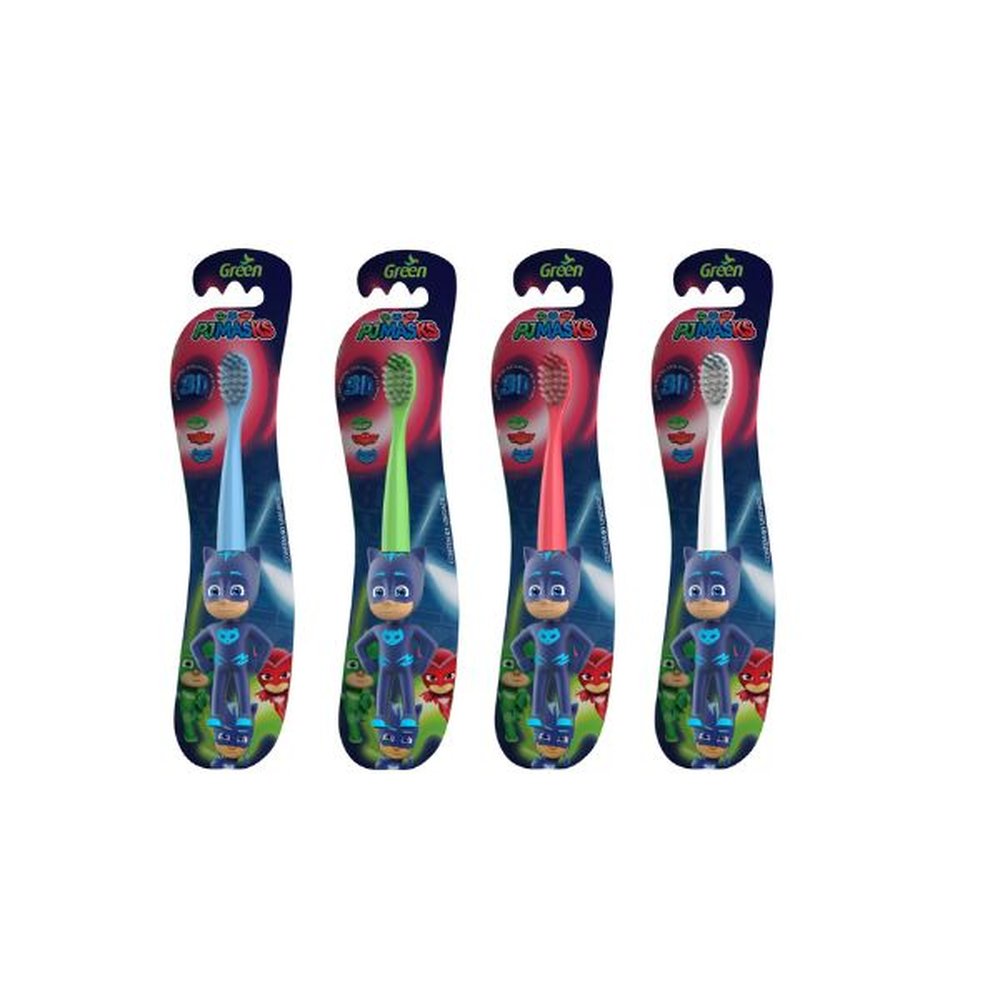 Escova Dental Green Netflix A Caminho da Lua Infantil Macia