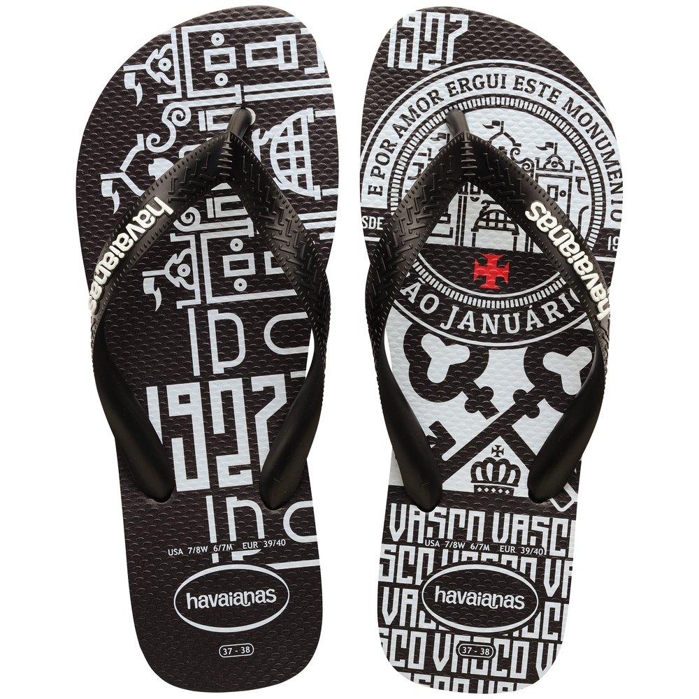 Havaianas Top Times Vasco 39/0