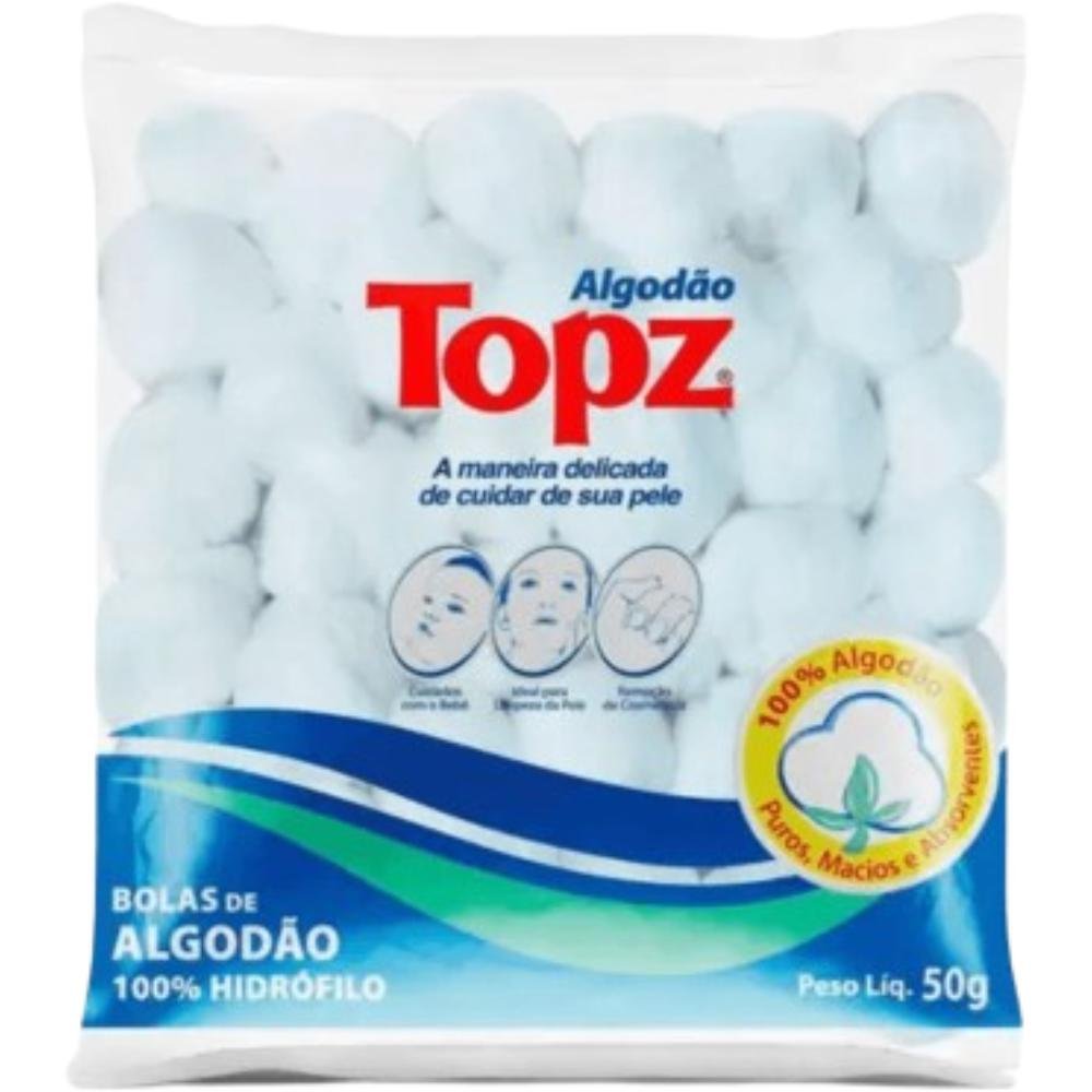 Algodao Bolas Topz 50G