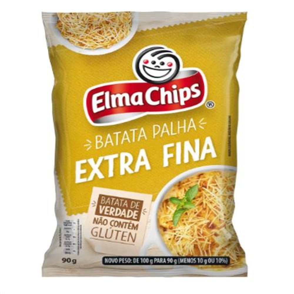 Batata Palha Na Mesa Extra Fina 90g Pepsico