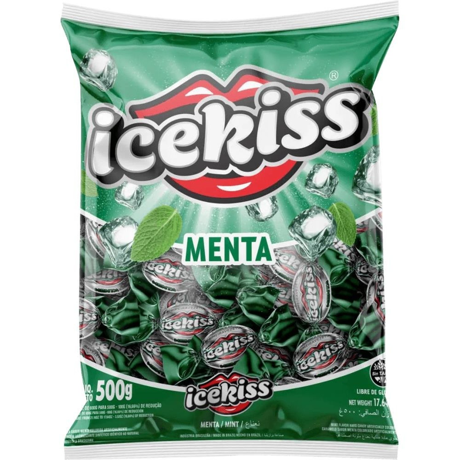 Bala Icekiss Menta 500G