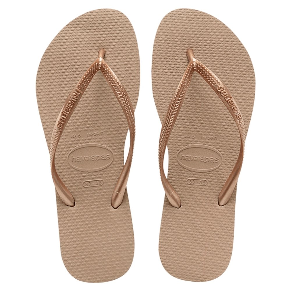 Havaianas Slim Rosê Gold 39/0