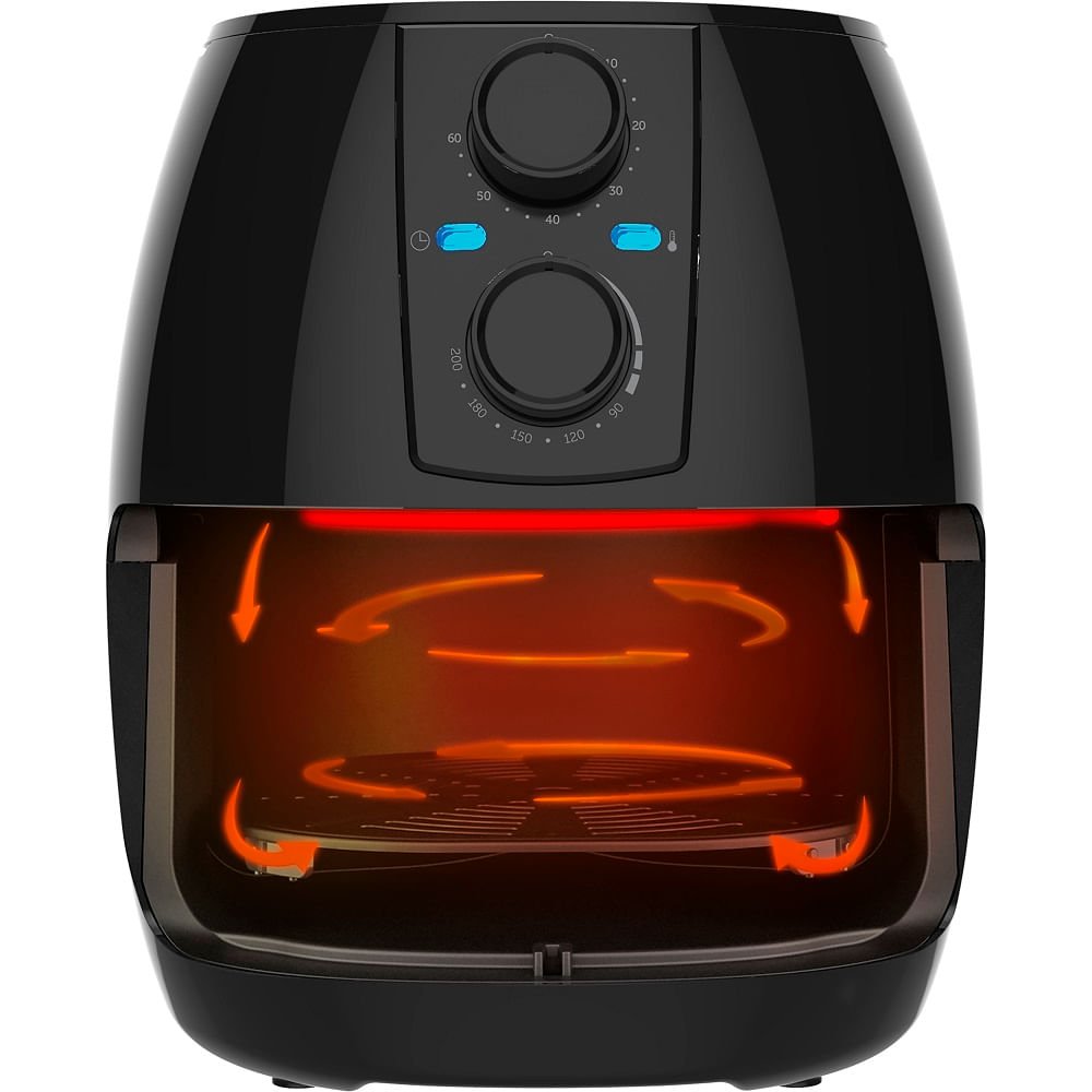 Fritadeira Sem Óleo Cadence 3 Litros Pratic Fryer Preta FRT515 ¿ 127 Volts
