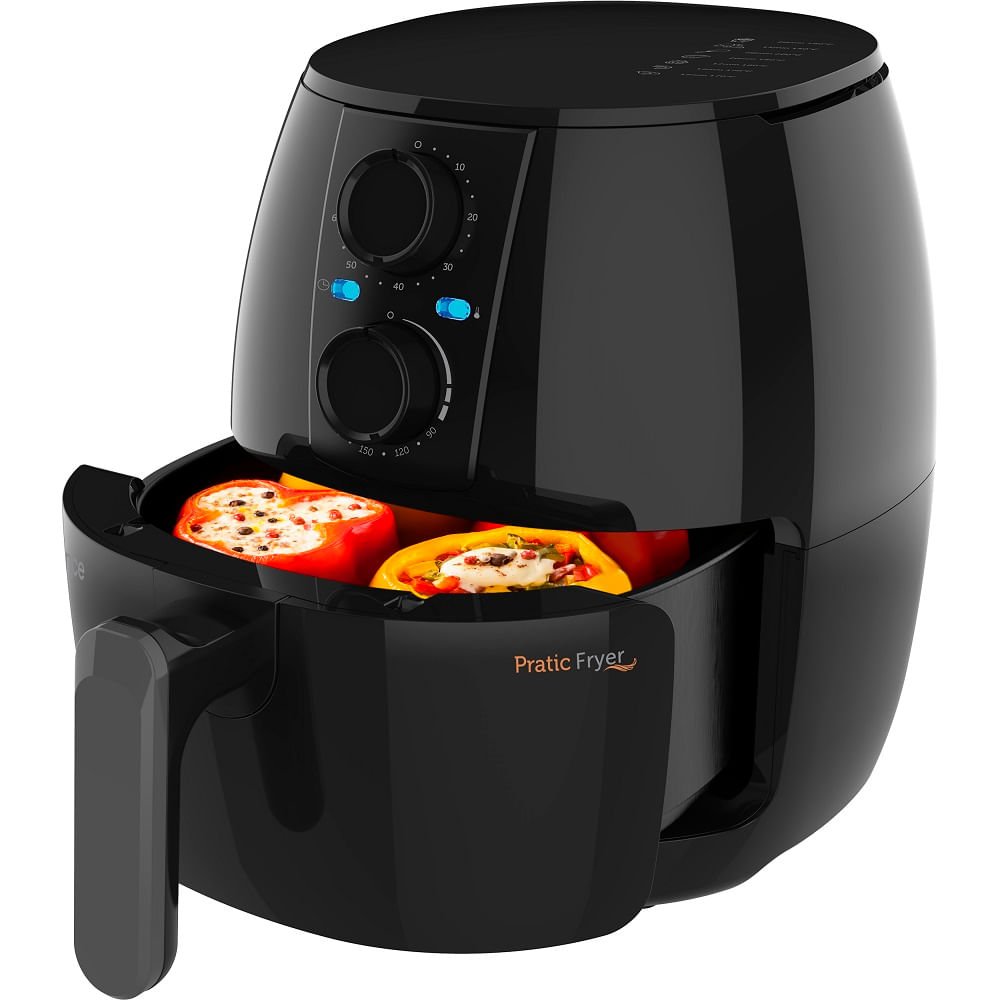 Fritadeira Sem Óleo Cadence 3 Litros Pratic Fryer Preta FRT515 ¿ 127 Volts