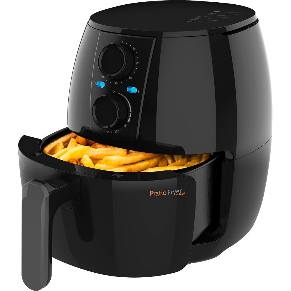 Fritadeira Sem Óleo Cadence 3 Litros Pratic Fryer Preta FRT515 ¿ 127 Volts