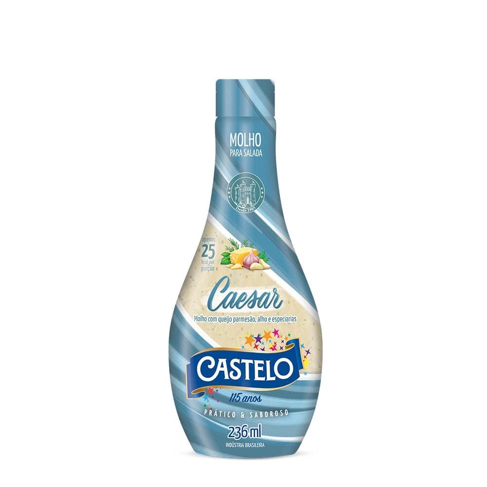 Molho para Salada Castelo Caesar 236ml