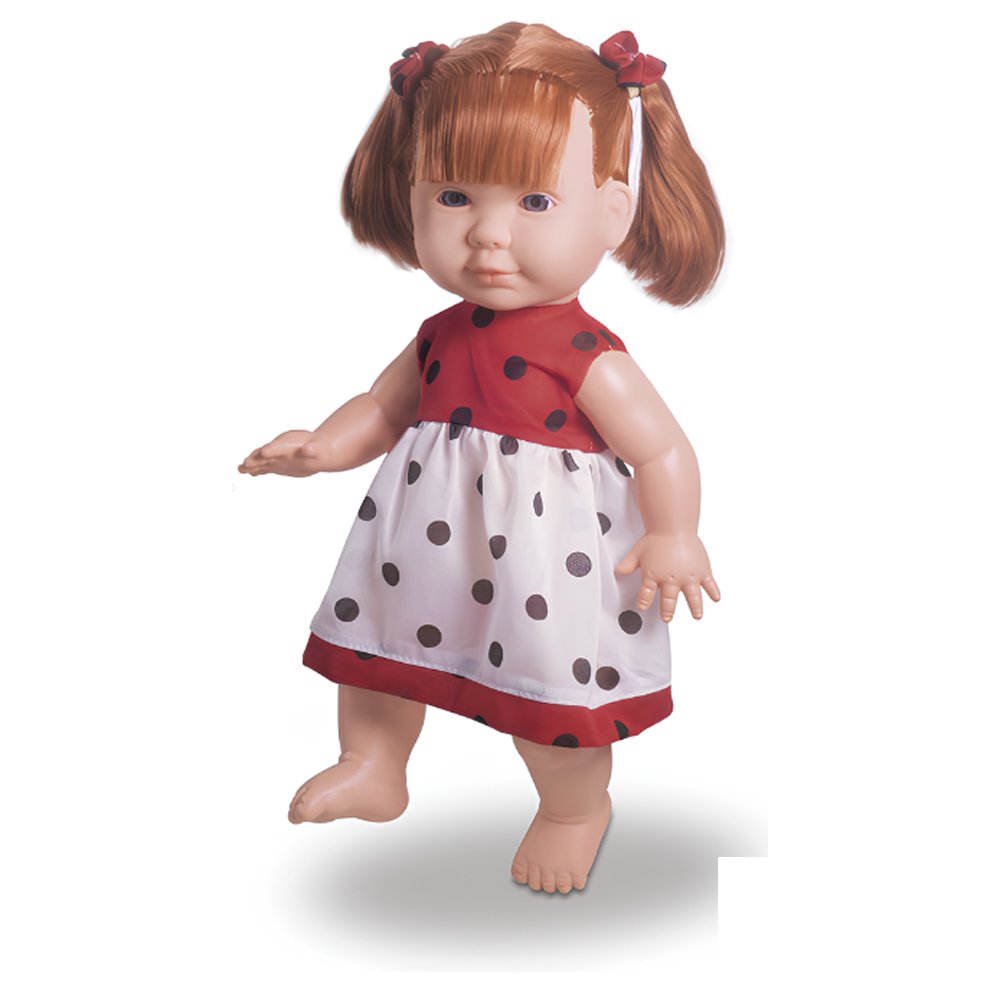 Boneca Bibely Doll Ruiva 1093 Nova Toys