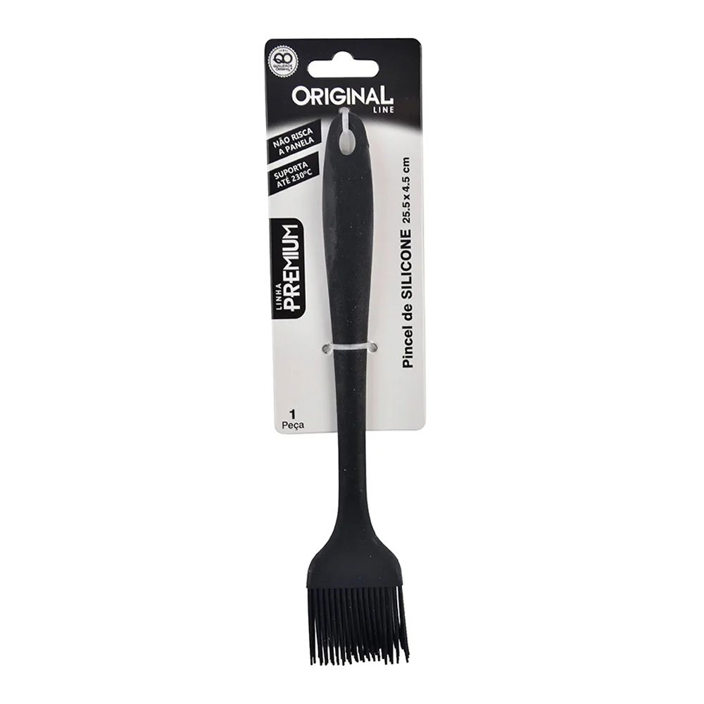 Pincel Em Silicone icone 25,5cm Premium Sl0618