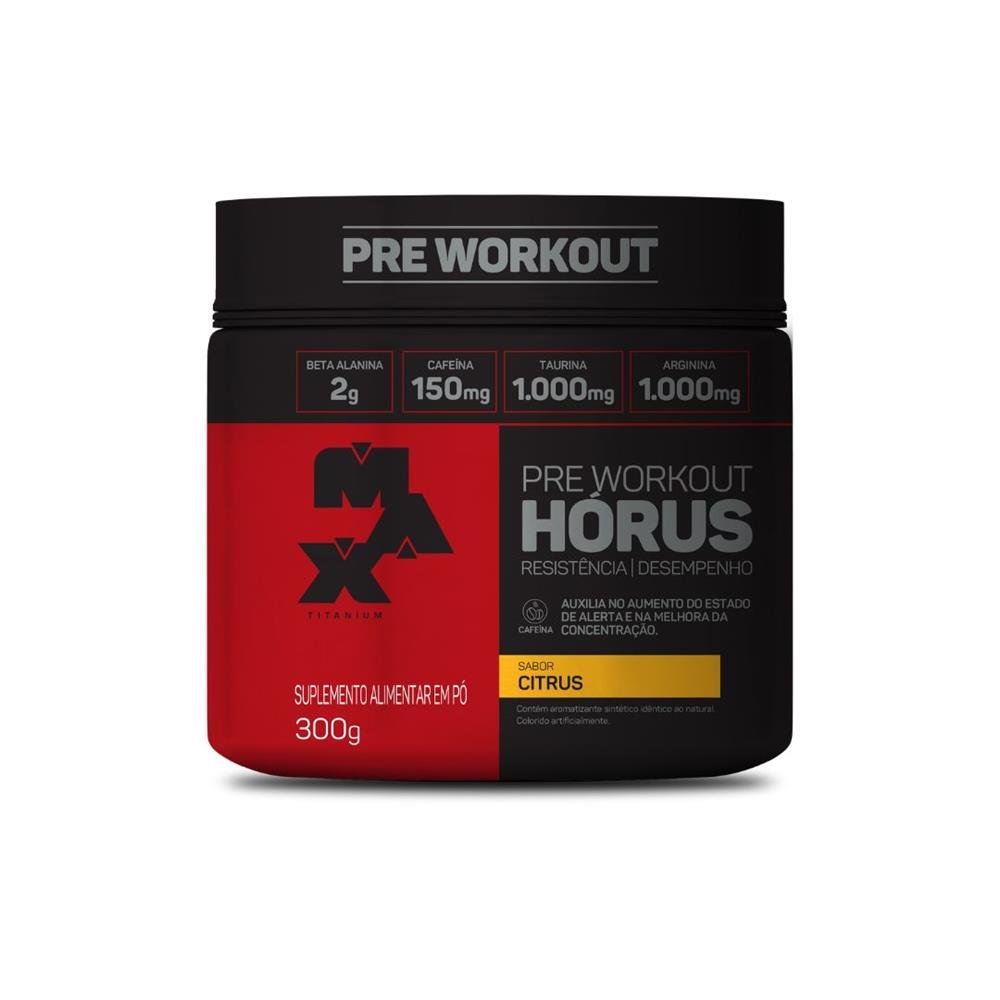 Pré Treino Hórus Pote 300G Citrus