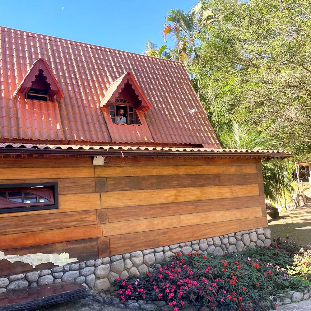 Telha PVC Colonial Afort Cerâmica/Terracota 2,30 x 0,86m 5 Ondas