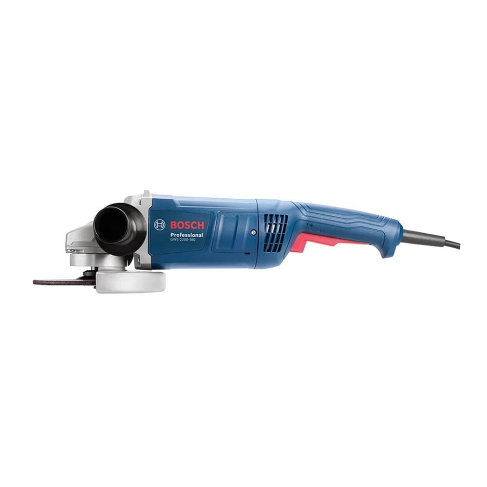 Esmerilhadeira Angular Bosch GWS 2200-180, 7P, 2200W, Azul, 220V