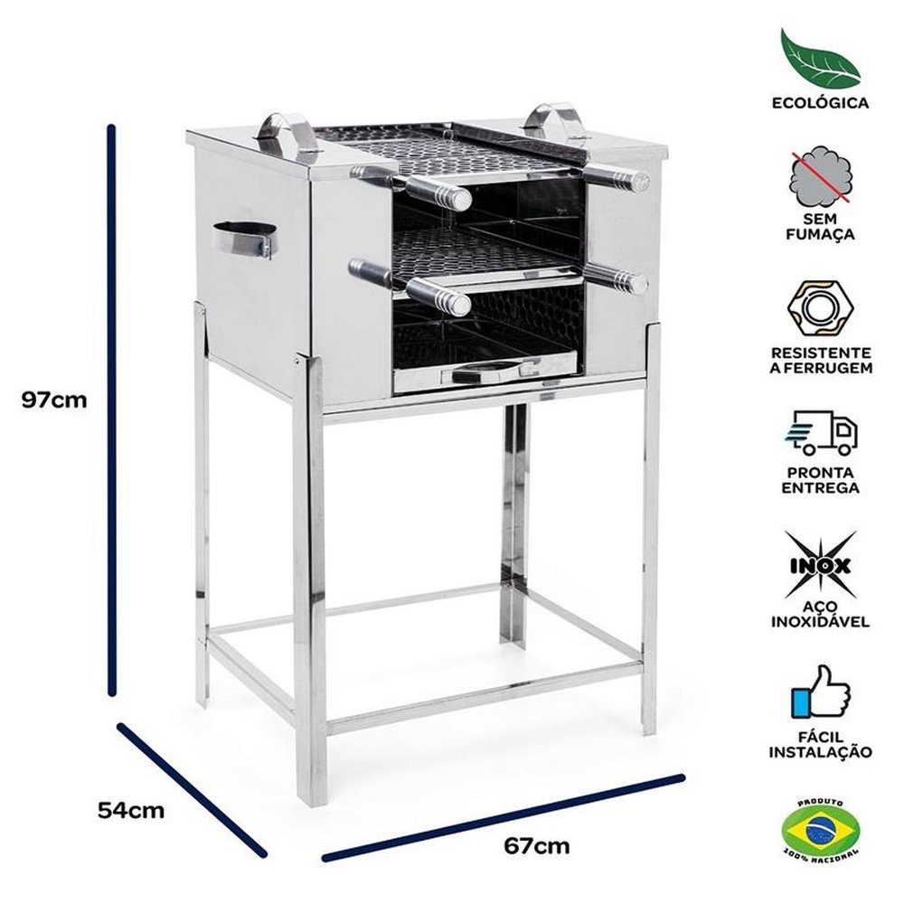 Churrasqueira Ecológica Eco Grill