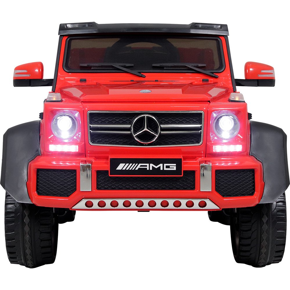 Carro Elétrico Mercedez Benz G63 Amg 12V Vermelho Bel