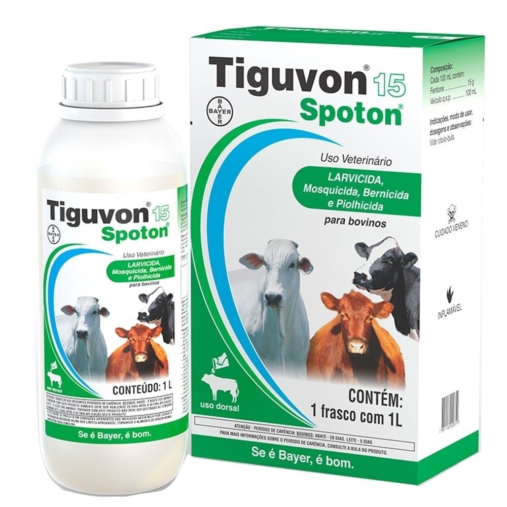 Tiguvon Spot-On Mata Bicheira Bayer Elanco 1 Litro