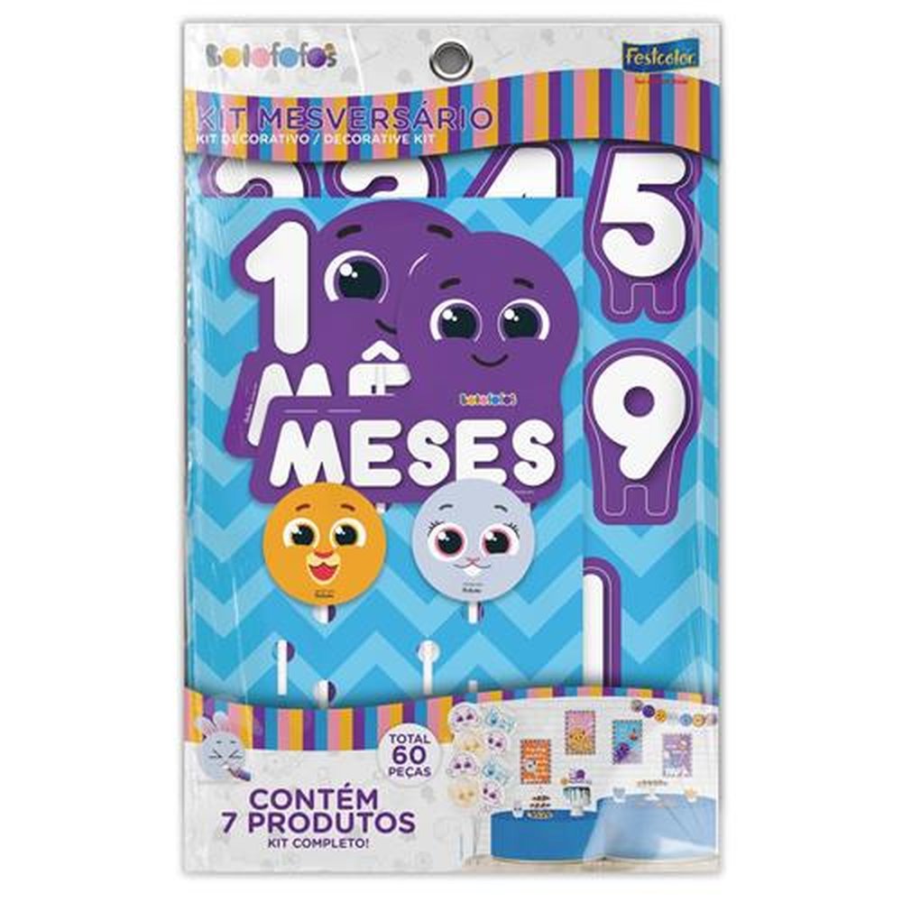 Kit Mesversario Bolofofos