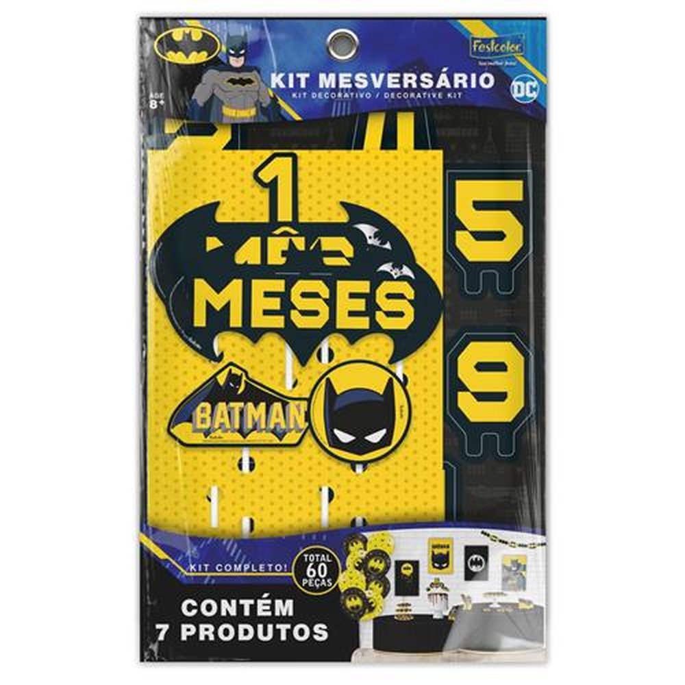Kit Mesversario Batman Geek