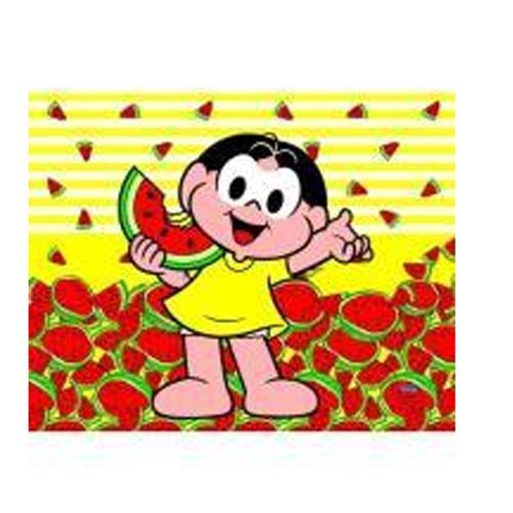 Painel Decom Gigante Em Tecido Magali Melancia