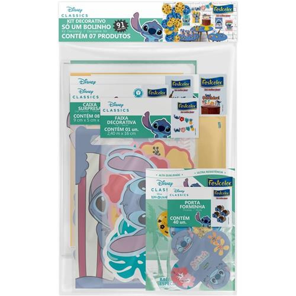 Kit So Um Bolinho Stitch