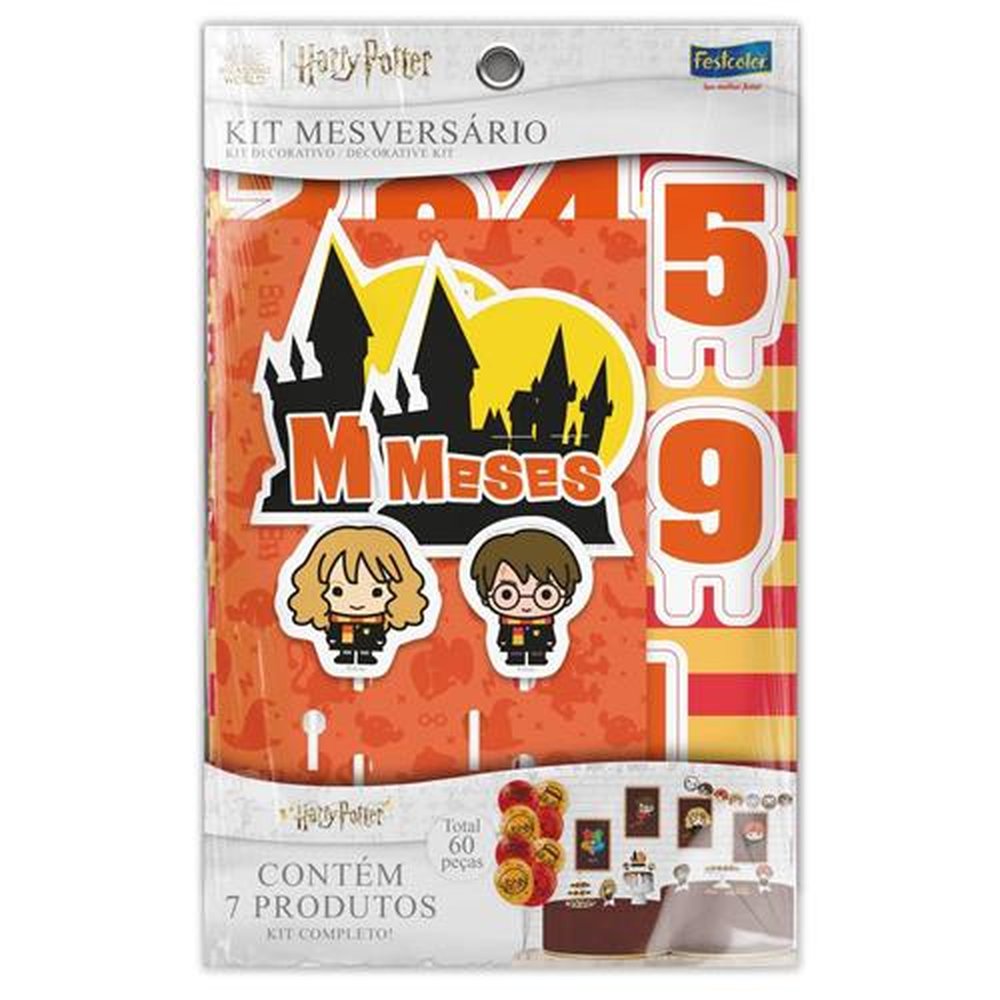Kit Mesversario Harry Potter Kids
