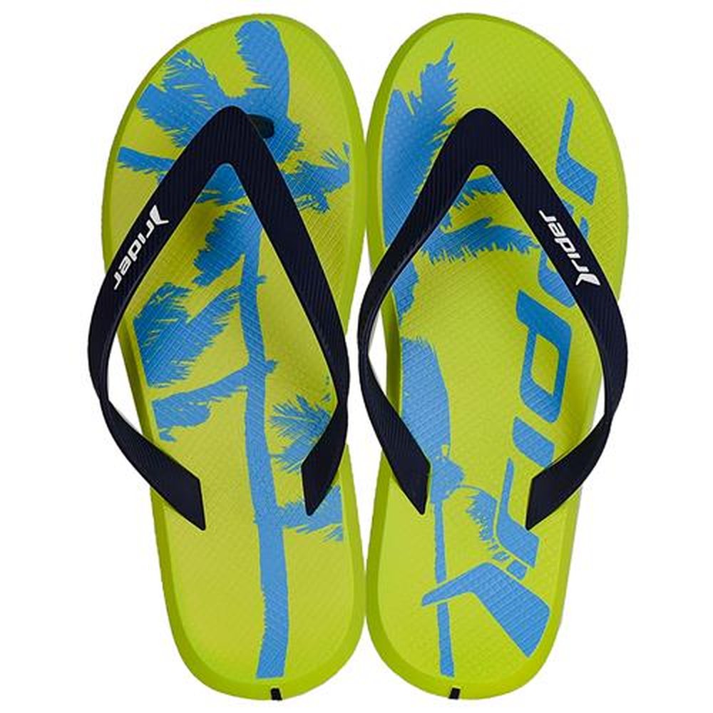 Chinelo Masculino Rider R1 Style Dedo Verde - Azul - Grade com 12 pares
