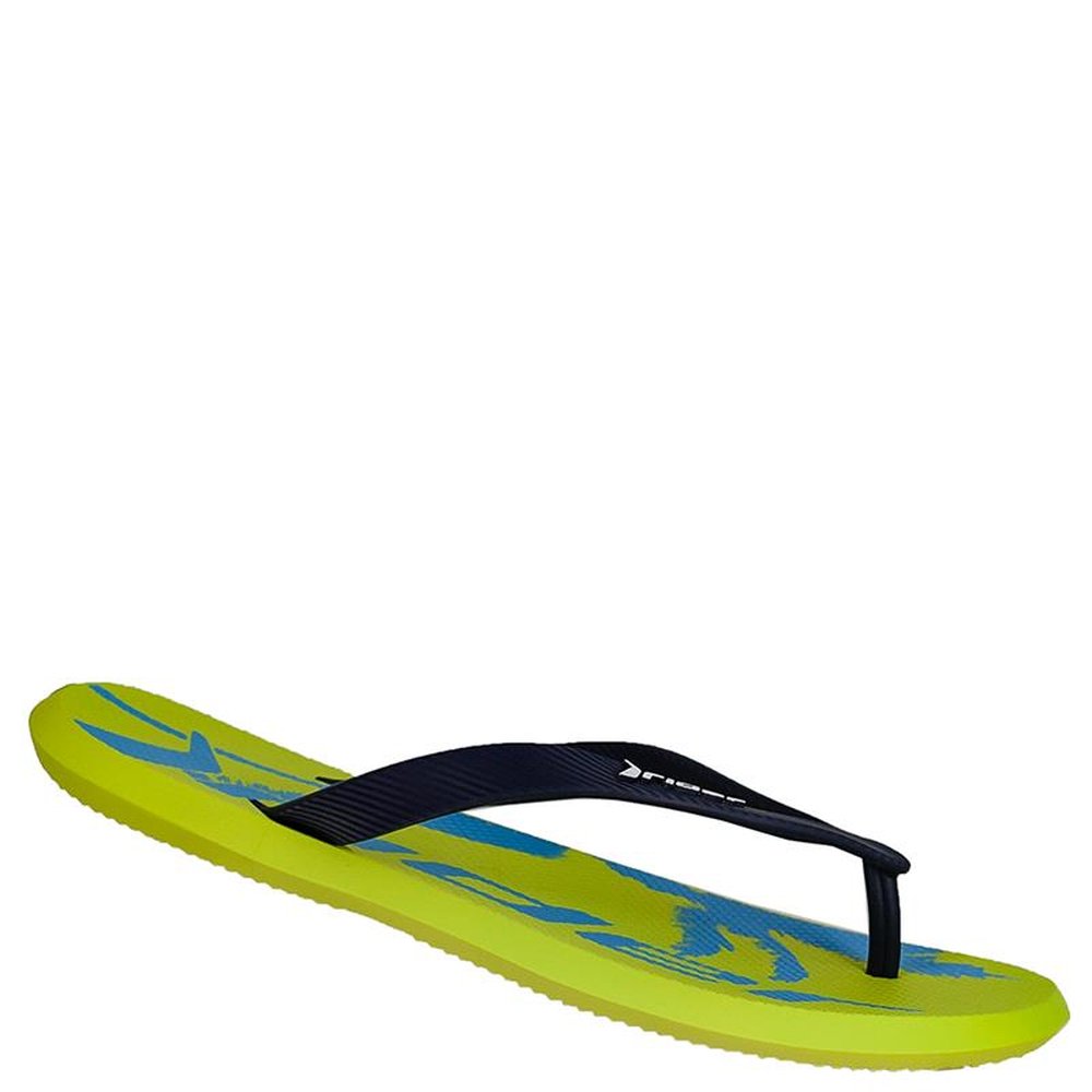 Chinelo Masculino Rider R1 Style Dedo Verde - Azul - Grade com 12 pares