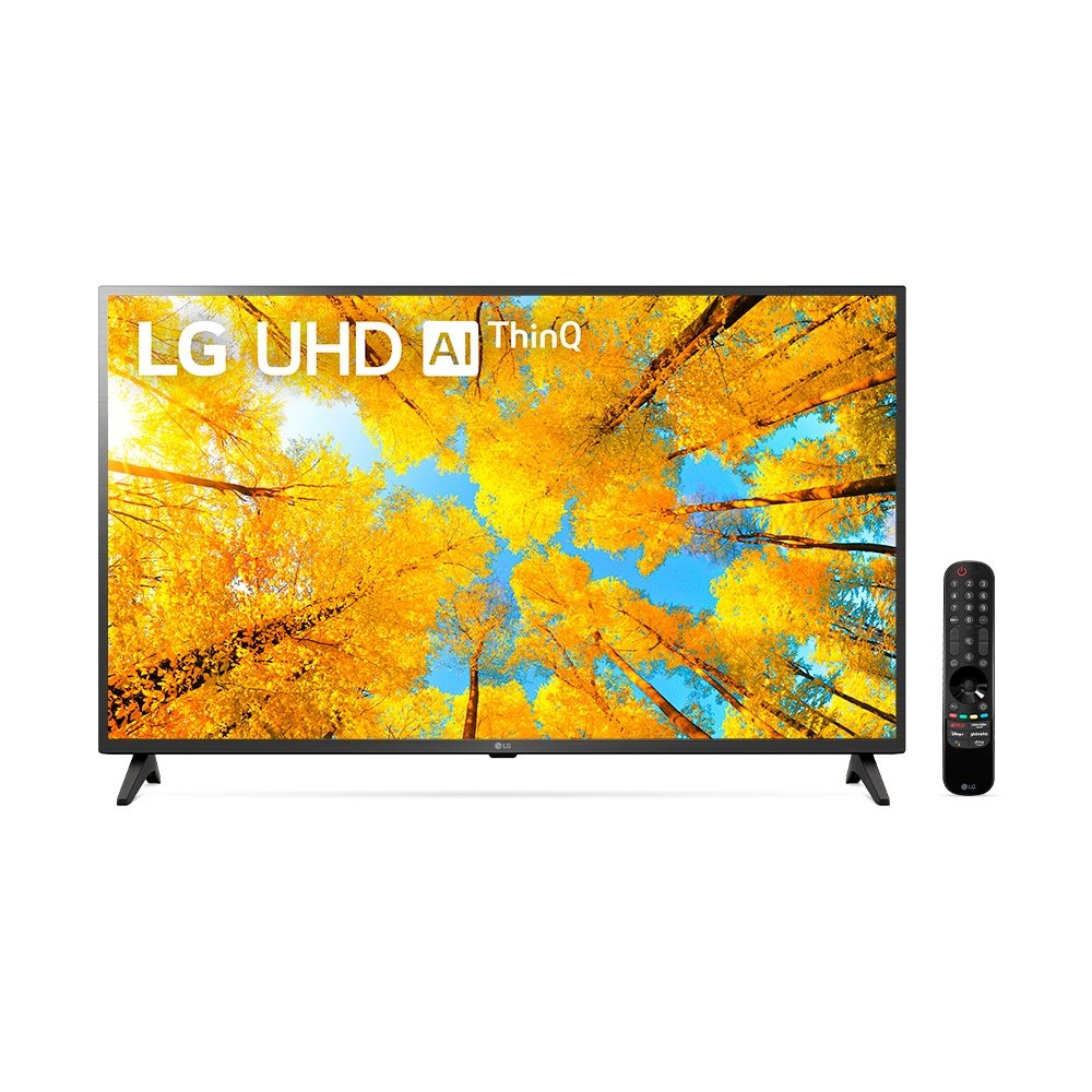 Smart TV LED 43" LG 43UQ7500, 4K UHD, com Wi-Fi, 1 USB, 3 HDMI, 60Hz