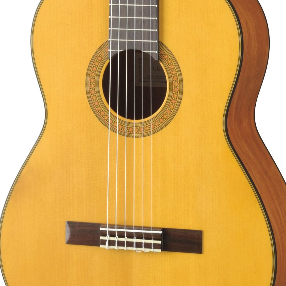 Violão Acústico Clássico Nylon Cg122ms Natural Yamaha