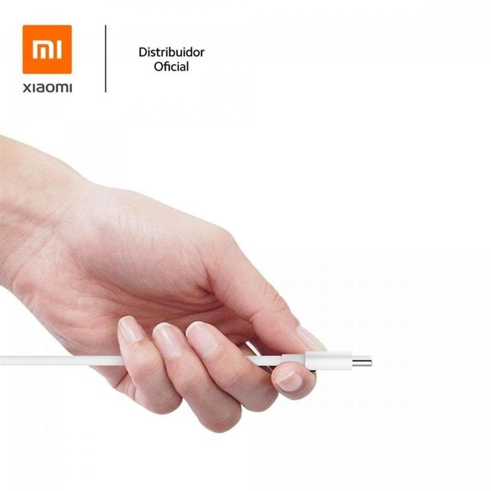 Cabo Usb 100cm Tipo C Branco Xiaomi