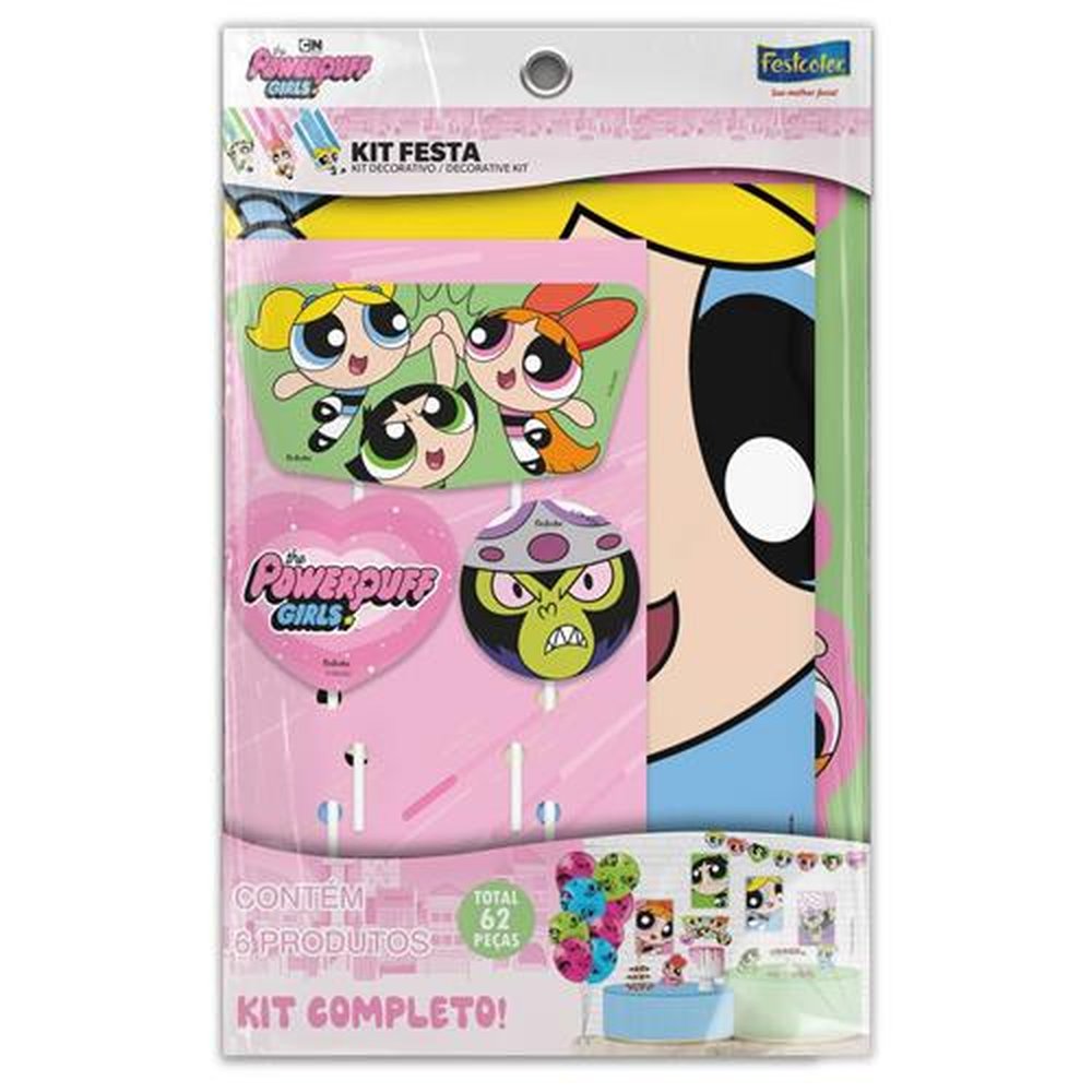 Kit Festa As Meninas Super Poderosas