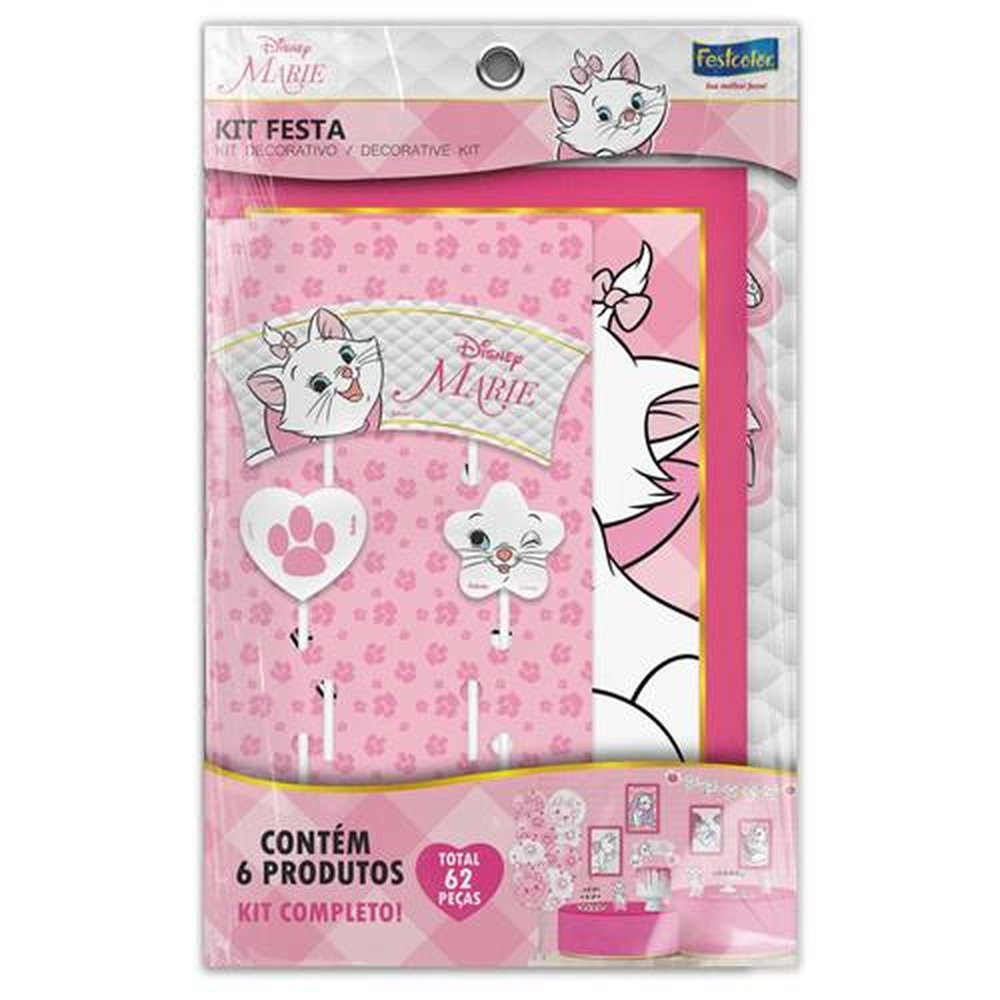 Kit Festa Marie - Embalagem com 1 unidade.