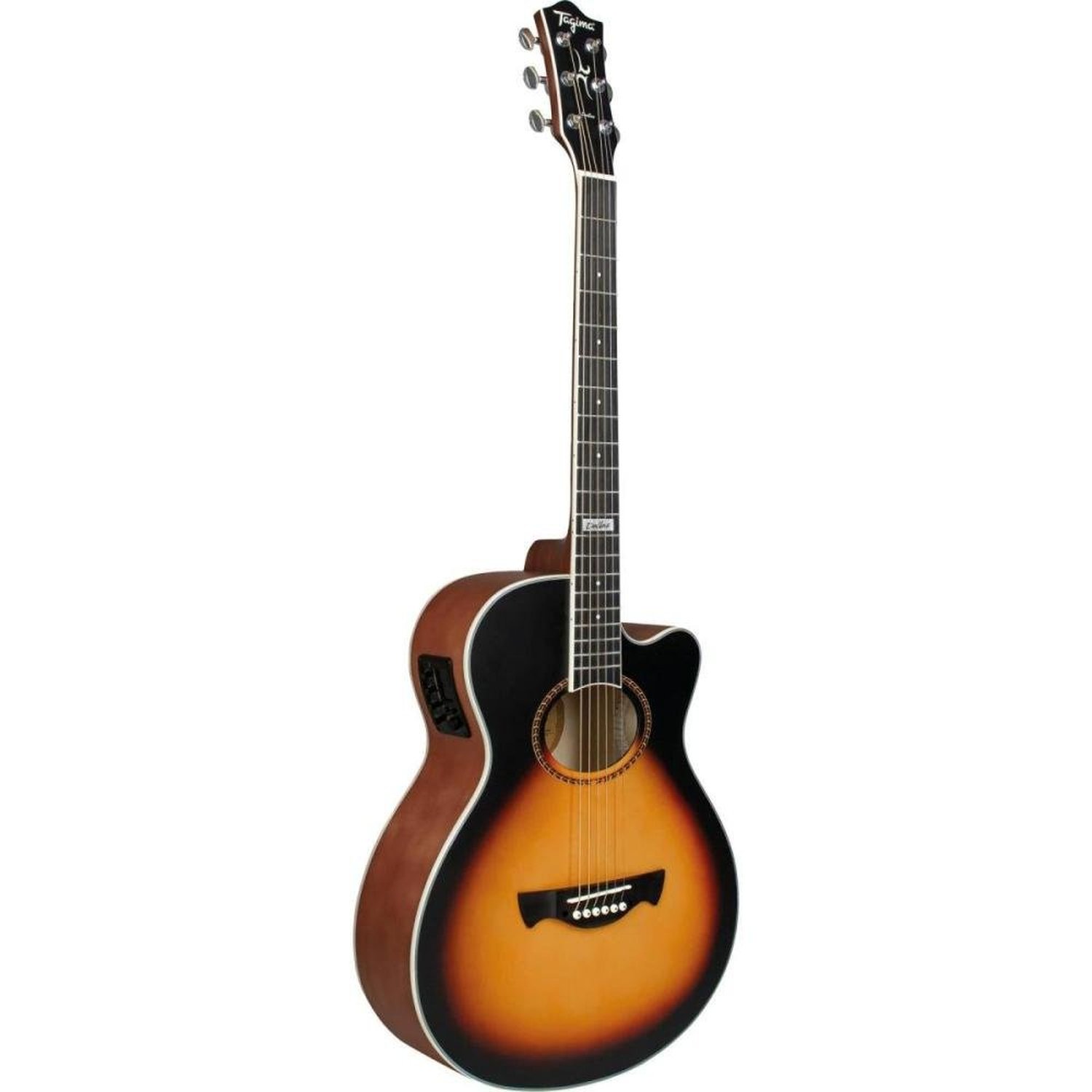 Violão Eletroacústico Dallas Tuner Aço Sunburst Tagima