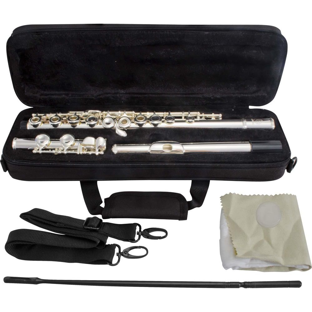 Flauta Transversal C Hfl-5237s Prateada Harmonics