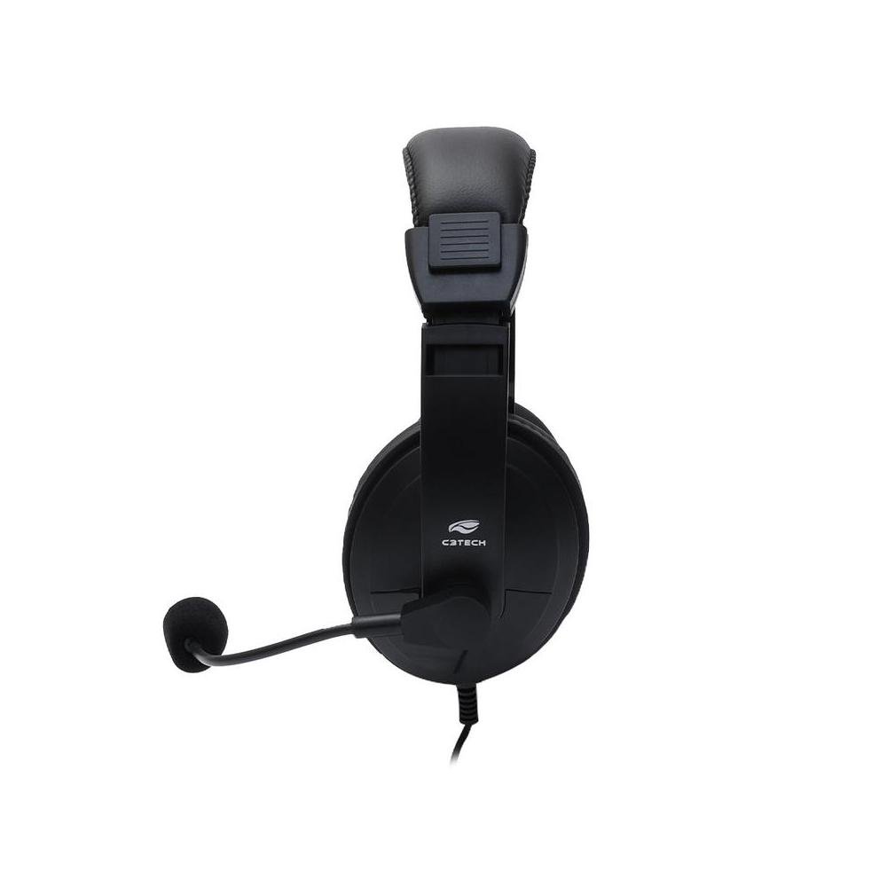 Headset Fone C3 Tech Voicer Comfort USB 2.0, Preto - PH-320BK.