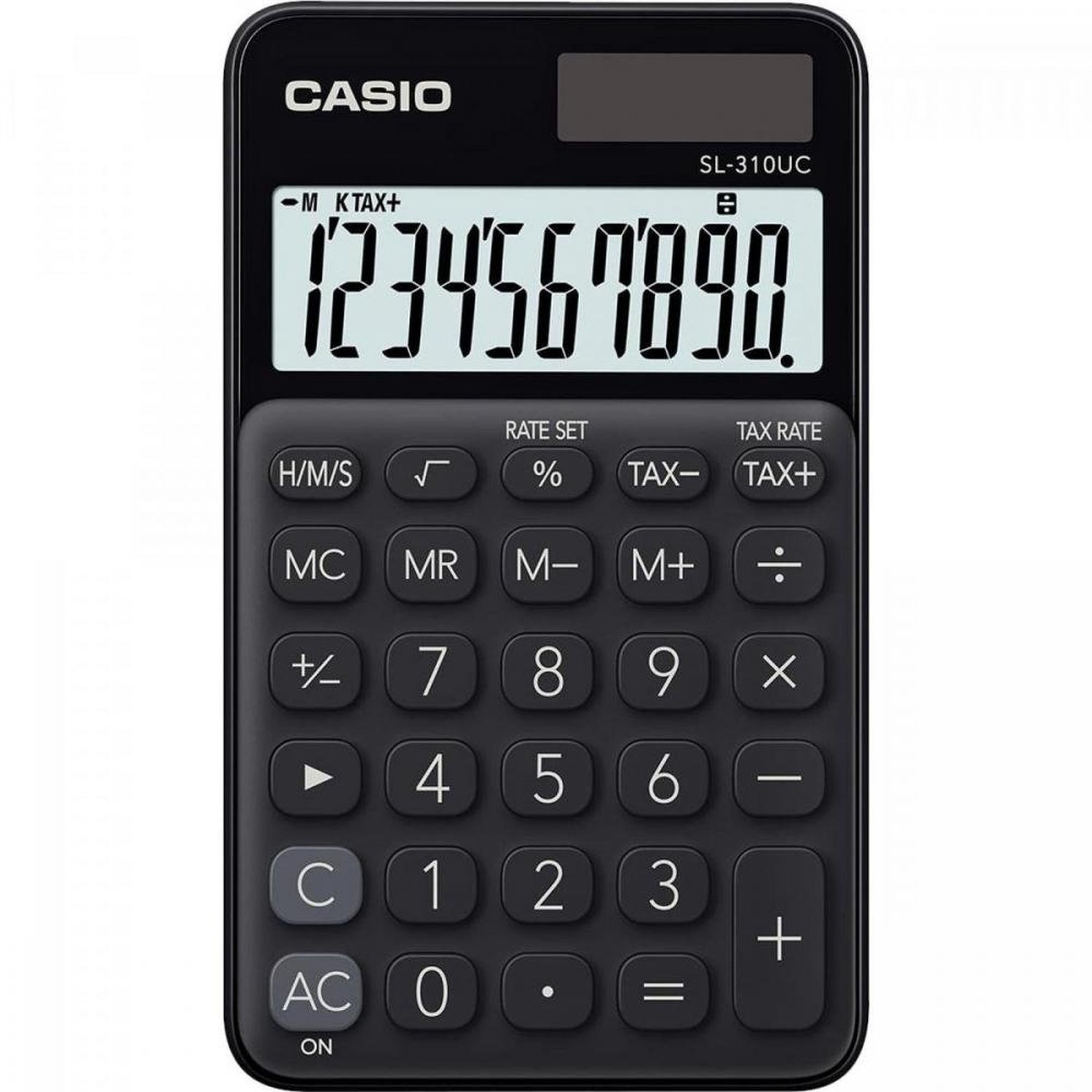 Calculadora Portátil Casio C/ Visor Amplo 10 Dígitos E Alimentação Dupla
