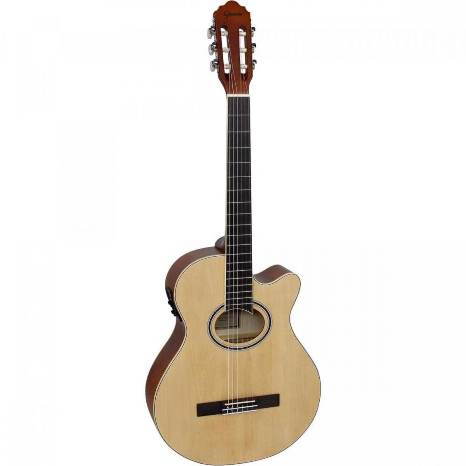 Violão Eletroacústico Mini Jumbo Nylon Gnf-1d Natural Fosco Giannini