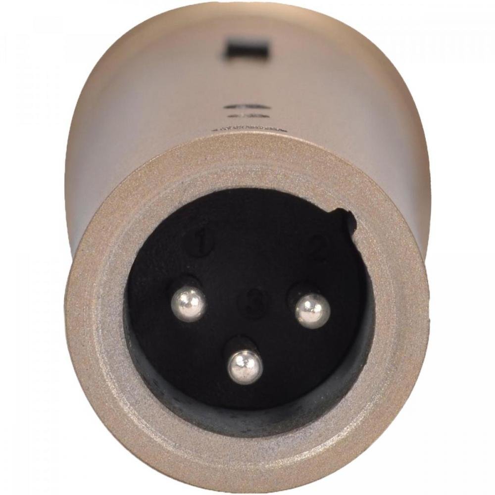 Microfone de Mão Dinâmico Ls58 Champanhe Leson