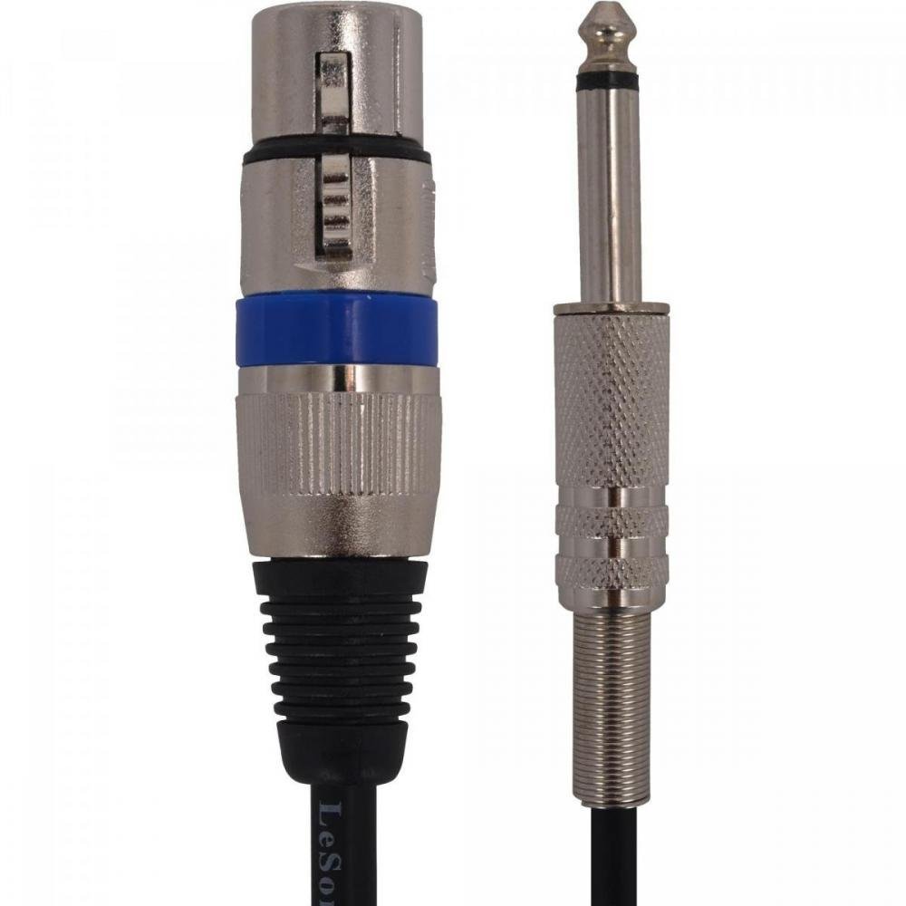 Microfone de Mão Dinâmico Ls58 Champanhe Leson